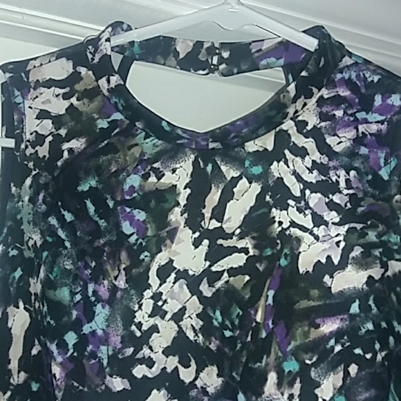 NWT Massimo target high neck scuba crop top - Picture 2 of 5